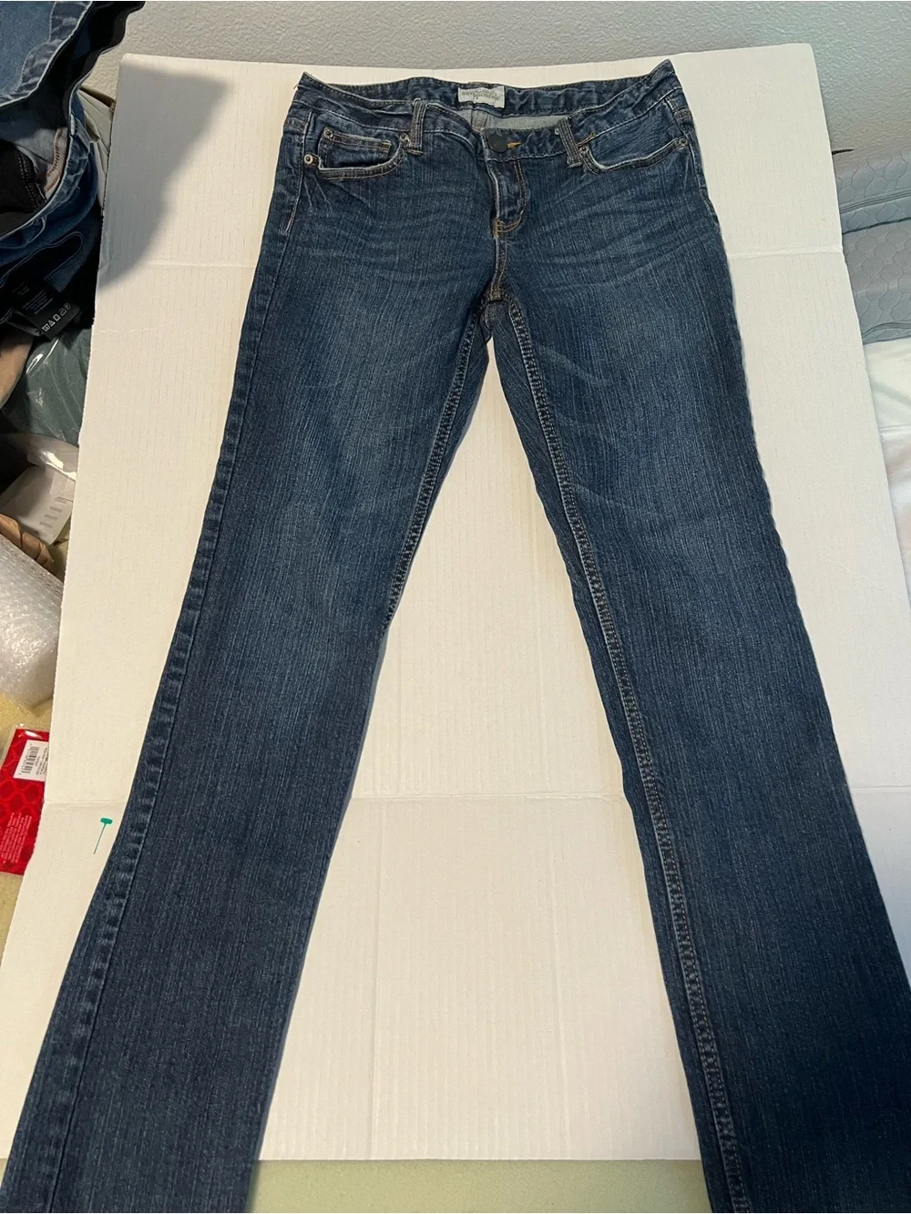 Aeropostale Women's Dark Blue Skinny Jeans - Picture 1 of 3